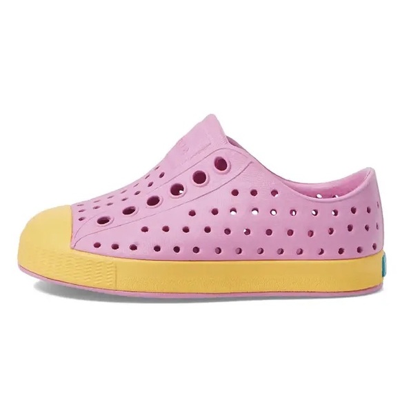 Native Other - C8 Native Kid’s Jefferson Sugarlite Slip-On Chillberry Pink/Pineapple Yellow